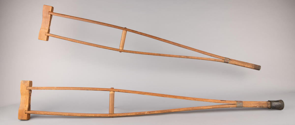 Hospital Crutches Te Ahu Museum